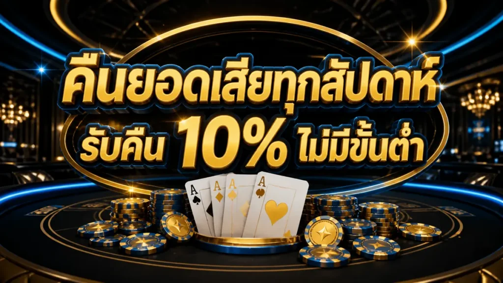 คืนยอดเสียทุกสัปดาห์